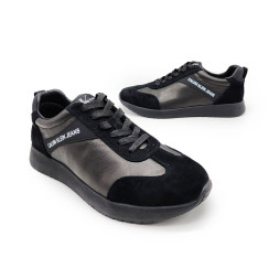 Calvin Klein Leather Suede Black