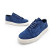 Мужские кроссовки Santoni Man Sneakers Suede Navy