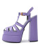 Женские босоножки Versace La Medusa Purple