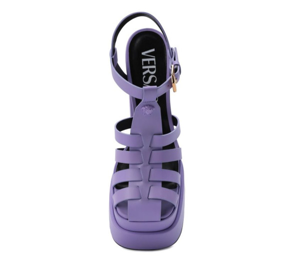 Женские босоножки Versace La Medusa Purple