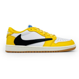 Travis Scott X Air Jordan 1 Yellow White