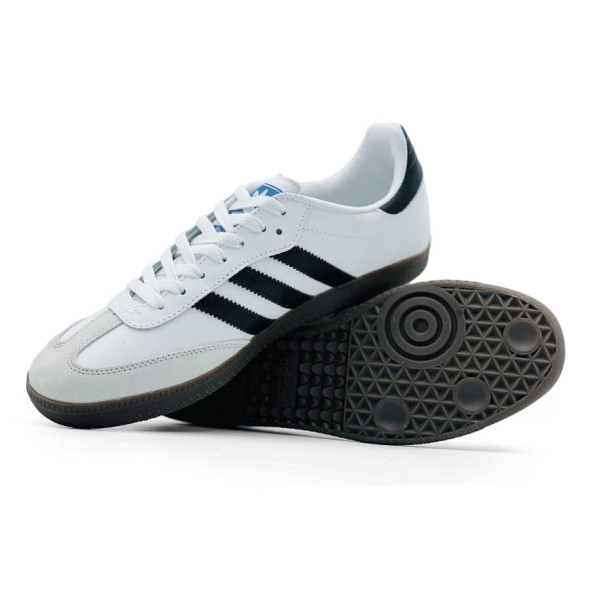 Мужские кроссовки Adidas Samba OG «Cloud White Core Black»