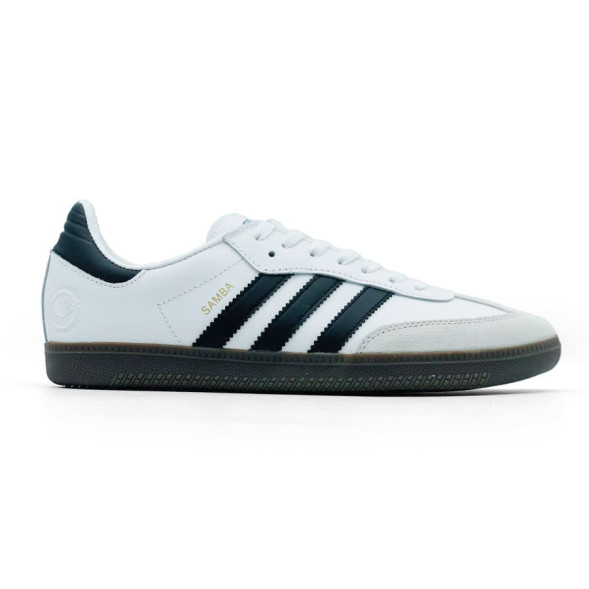 Мужские кроссовки Adidas Samba OG «Cloud White Core Black»