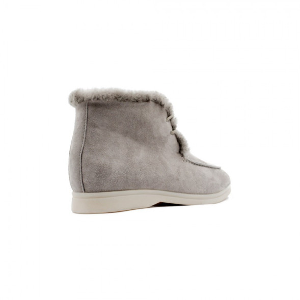 Женские ботинки Loro Piana Open Walk and Walk Grey