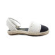 Женские балетки Chanel Flats Textile White