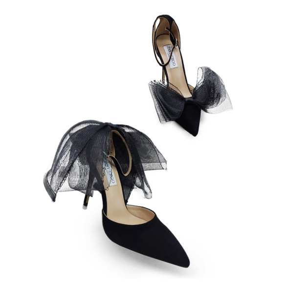 Женские босоножки Jimmy Choo Black