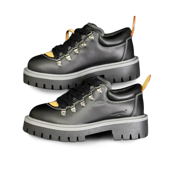 Женские ботинки Louis Vuitton Laureate Platform Derby Sneakers Black