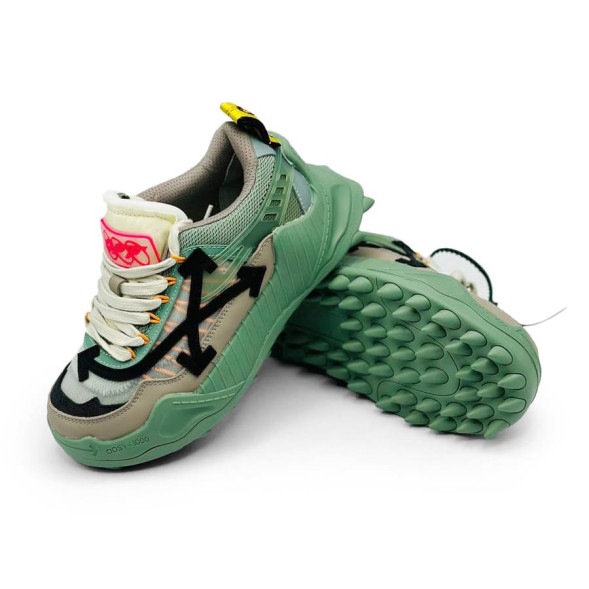 Унисекс кроссовки Off-White ODSY-1000 Green/Beige