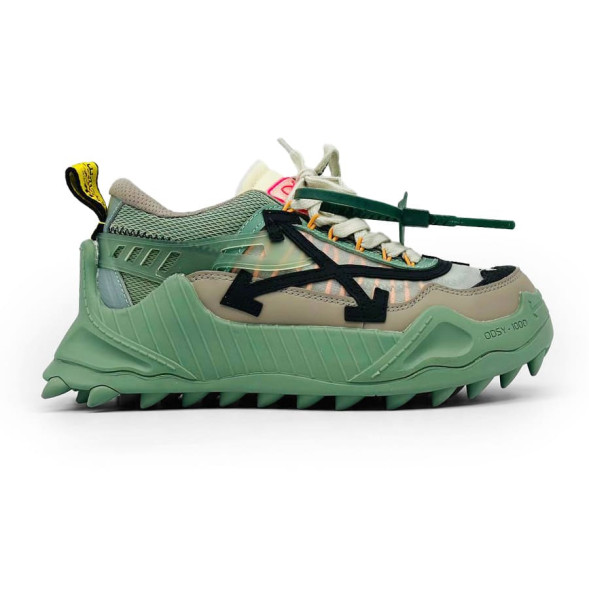 Унисекс кроссовки Off-White ODSY-1000 Green/Beige
