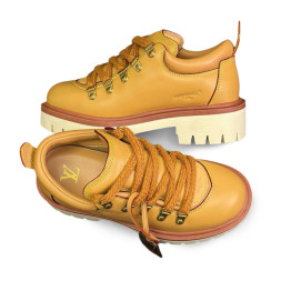 Louis Vuitton Laureate Platform Derby Sneakers Brown