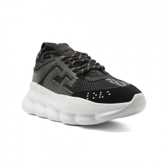 Мужские кроссовки Versace Chain Reaction Black