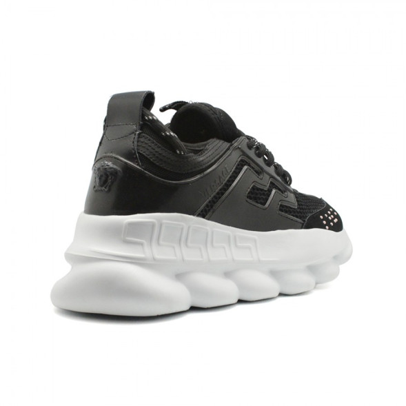 Мужские кроссовки Versace Chain Reaction Black