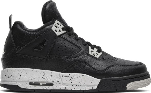 Женские кроссовки Nike Air Jordan 4 Retro BG 'Oreo'