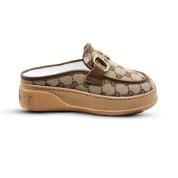 Gucci Sabo Leather Brown