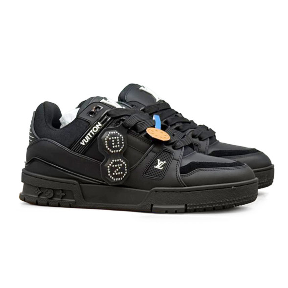 Женские кроссовки Louis Vuitton Trainer DZ Black