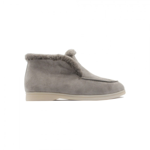 Женские ботинки Loro Piana Open Walk Grey