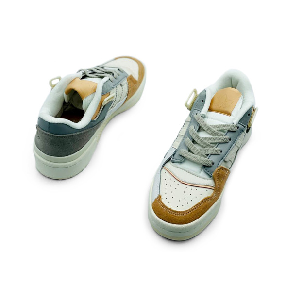 Унисекс кроссовки Adidas Forum Low Grey White