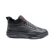 Унисекс зимние кроссовки Prada Sneakers Winter Leather Black