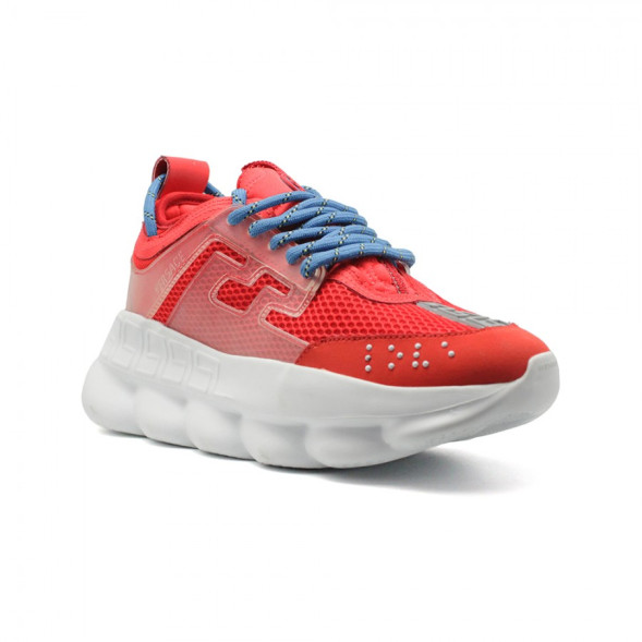 Мужские кроссовки Versace Chain Reaction Red