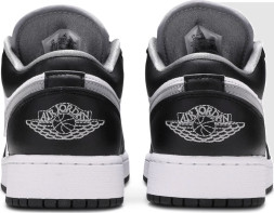 Женские кроссовки Nike Air Jordan 1 Low GS 'Black Medium Grey'