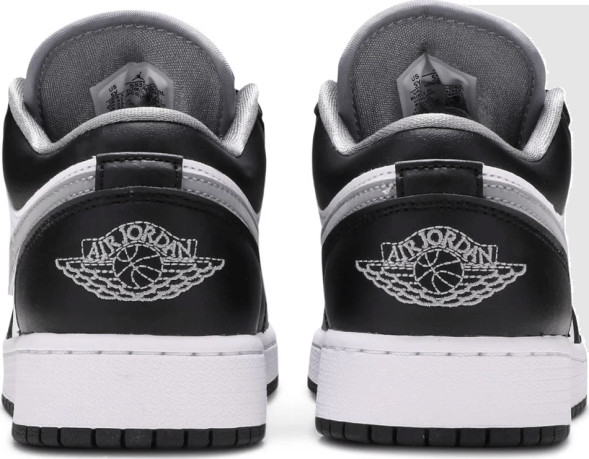 Женские кроссовки Nike Air Jordan 1 Low GS 'Black Medium Grey'