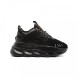 Мужские кроссовки Versace Chain Reaction Total Black