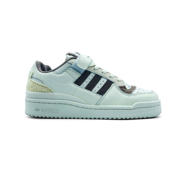 Унисекс кроссовки Adidas Forum Low White Black