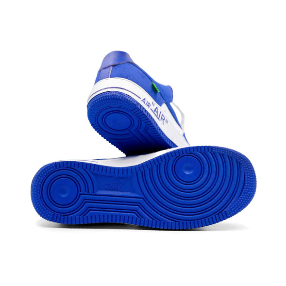 Унисекс кроссовки Louis Vuitton Nike Air Force 1 Sotheby’s Auction Results Blue