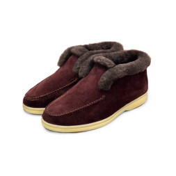 Loro Piana Open Walk Burgundi
