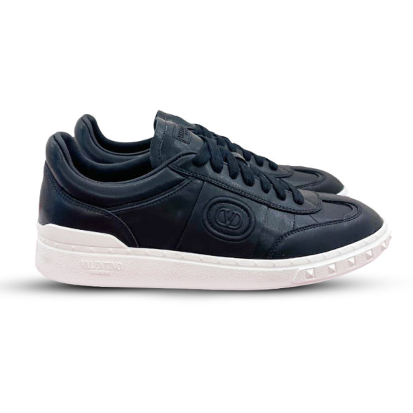 Женские кроссовки Valentino Sneakers Leather Black