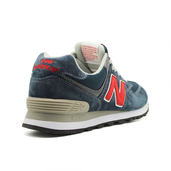 Женские кроссовки New Balance 574 Navy Red 1