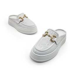 Gucci Sabo Leather White