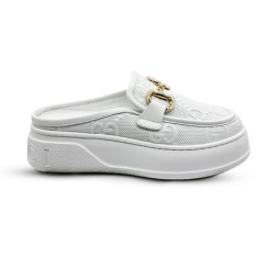 Gucci Sabo Leather White