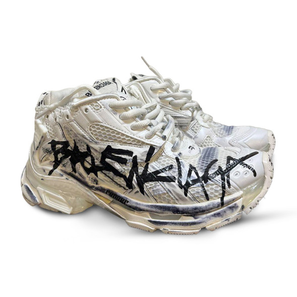 Унисекс кроссовки Balenciaga Dirty White Writing