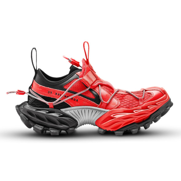 Мужские кроссовки Balenciaga Hike Sneaker Red Black