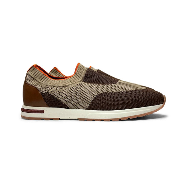 Мужские кроссовки Loro Piana Brown Knit
