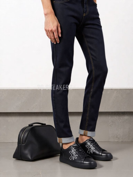 Унисекс кроссовки Premiata Sneakers Leather Black