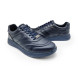 Унисекс кроссовки Hugo Boss Leather Black/Navy