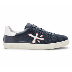 Premiata Sneakers Leather/Suede Grey