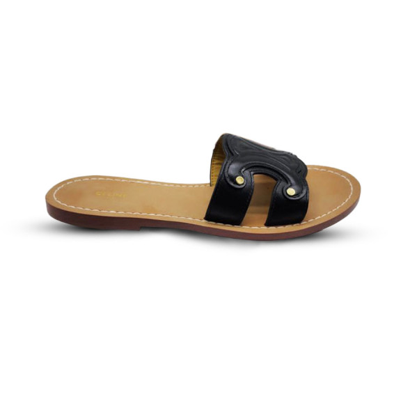 Женские шлепки Celine Flip-flops Black