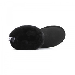 Fluff Mini Quilted Logo Boot Black