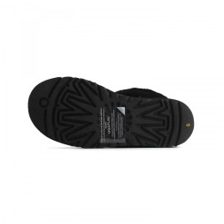 Fluff Mini Quilted Logo Boot Black