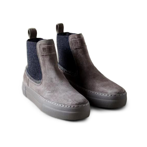 Унисекс зимние ботинки Brunello Cucinelli Winter Suede Brown
