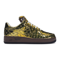 Nike Air Force 1 Low х Louis Vuitton Metallic Gold