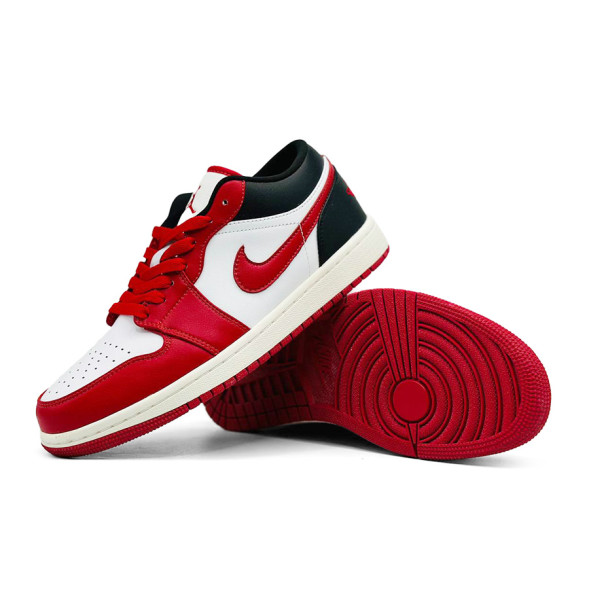 Мужские кроссовки Nike Air Jordan 1 Low Man Reverse Black Toe