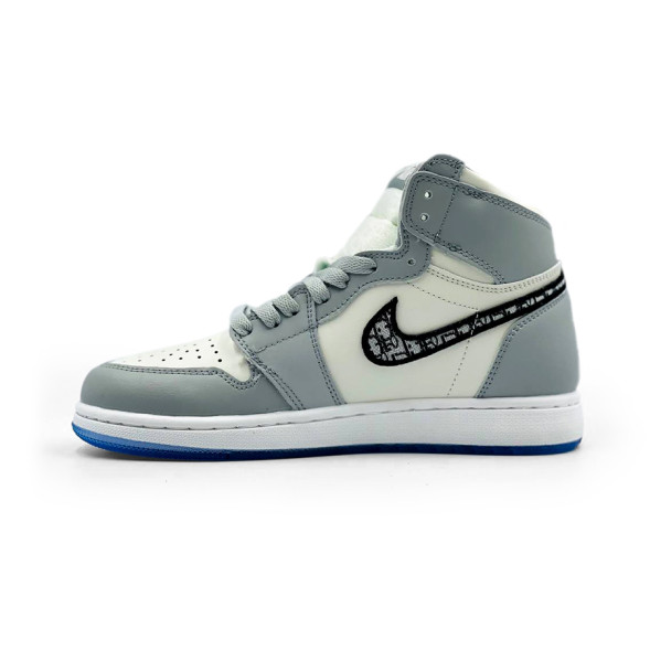 Унисекс зимние кроссовки Nike Air Jordan 1 x Dior Winter