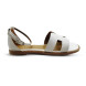 Женские босоножки Hermes Santorini White