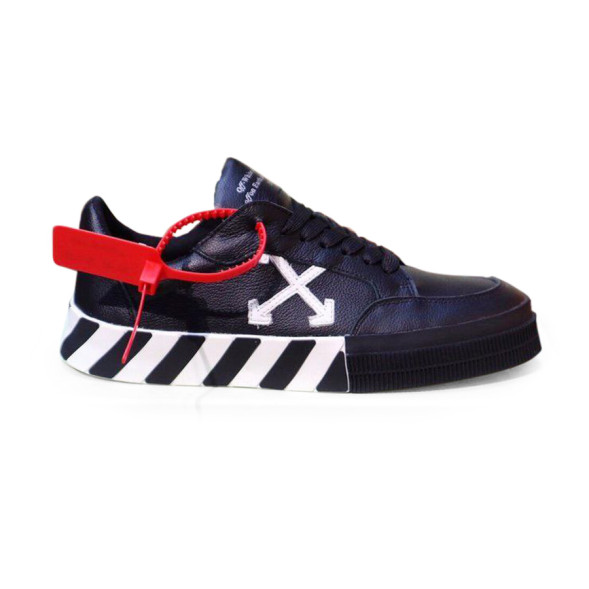 Женские кроссовки Off-White Leather Black