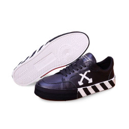 Off-White Leather Black
