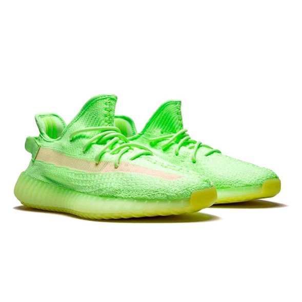 Унисекс кроссовки Adidas Yееzy Boost 350 V2 Glow in the Dark